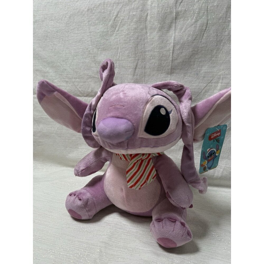 Disney Lilo and Stitch ANGEL Winter/Christmas Plush 10” NEW